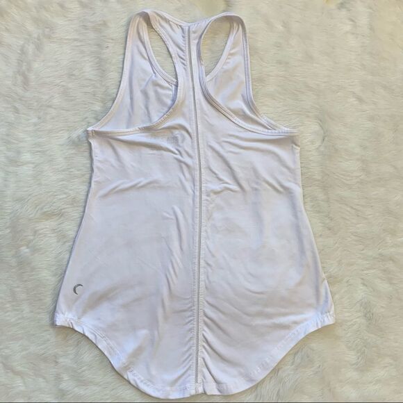 Zyia Active White Workout Tank Top Womens Small Effortless Copper Technology - Picture 4 of 6